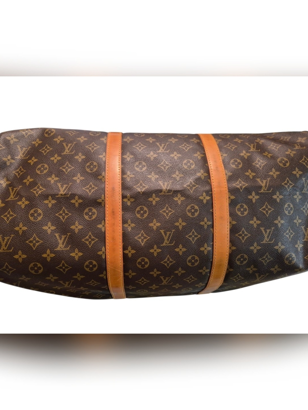 Louis Vuitton Monogram Keepall 50 Travel Bag - Brown/Tan - Picture 5 of 8